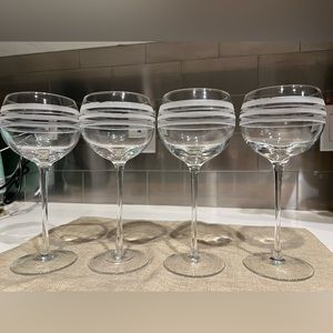 Kate Spade Lenox Balloon Wine Glasses (4)